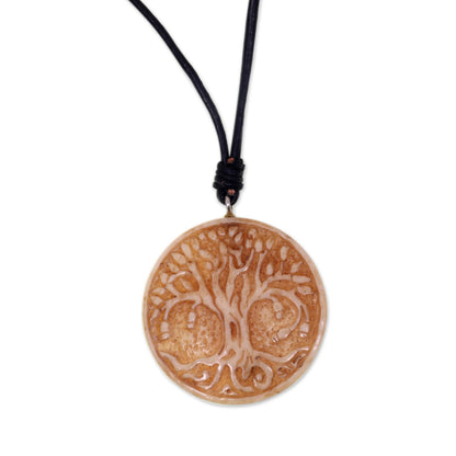 Sacred Tree Adjustable Pendant Necklace