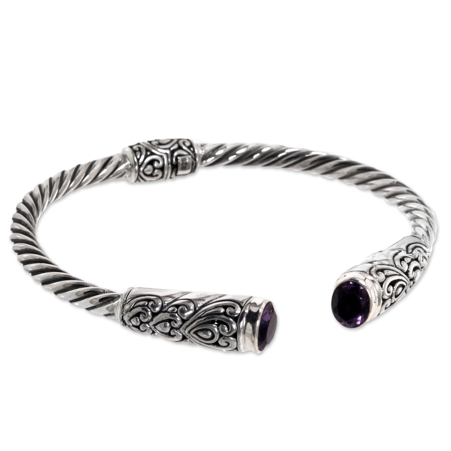 Totem Hearts Sterling Silver Bracelet