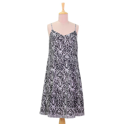 Black Impressions Cotton Sundress