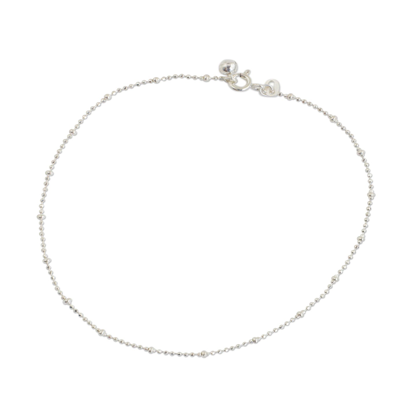 Siam Dancer Silver Anklet