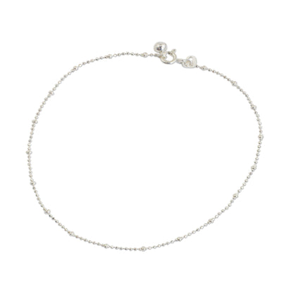 Siam Dancer Silver Anklet