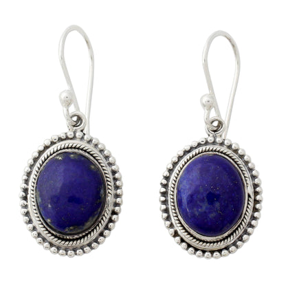 True Clarity Lapis Lazuli & Silver Dangle Earrings