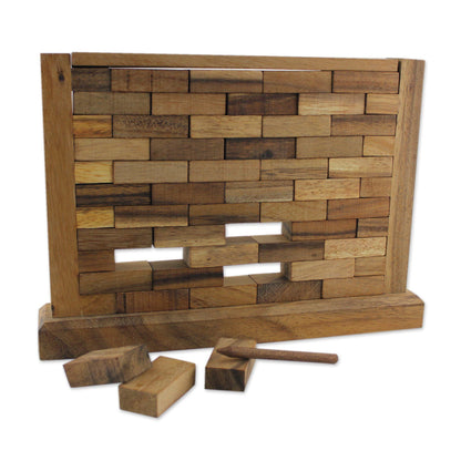 Handcrafted Stacking Wall Wooden Game