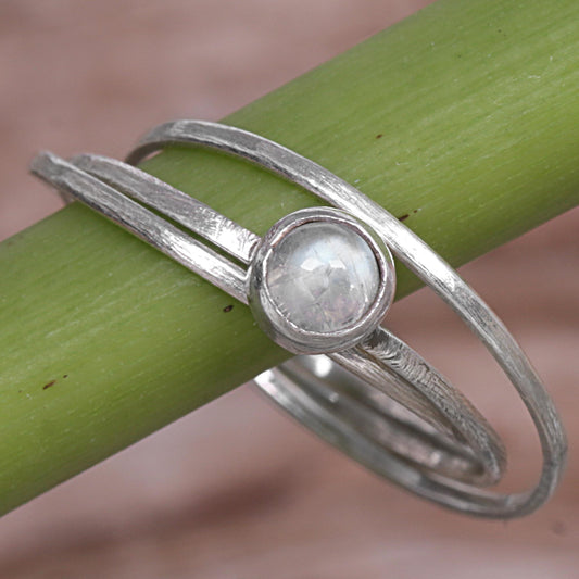 Magical Force Rainbow Moonstone Ring