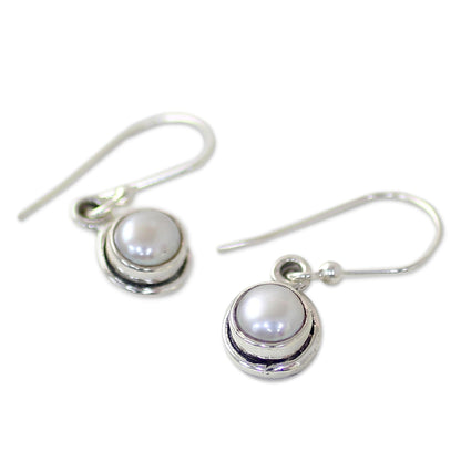 Purest Love Pearl Dangle Earrings