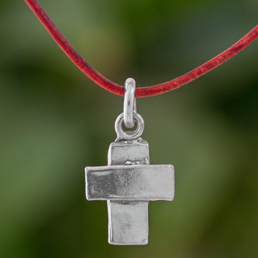Spiritual Inspiration Silver Pendant Necklace