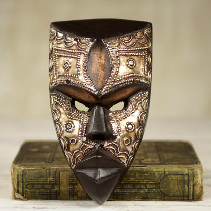 Mbara Hunter Ghanaian Wall Mask