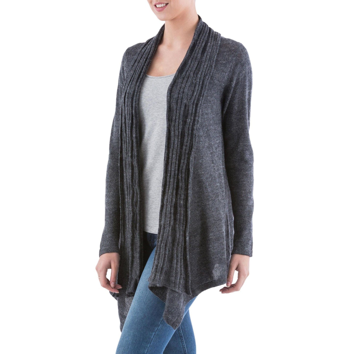 Waterfall Dream Grey Cardigan