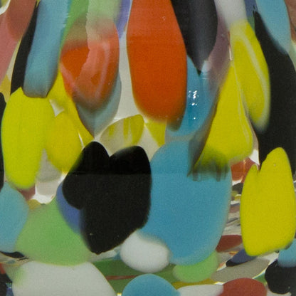 Impressionist Spring Glass Vase