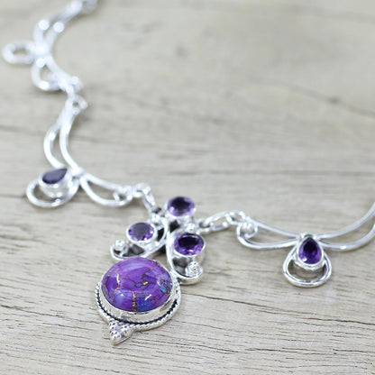 Purple Princess Amethyst Pendant Necklace