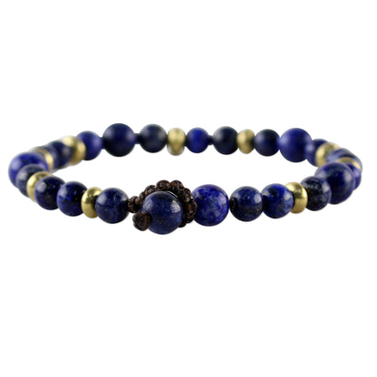 Beautiful Thai in Blue Beaded Bracelet