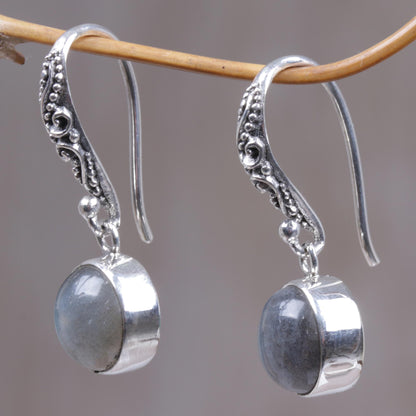 Purity of Moonlight Labradorite Earrings