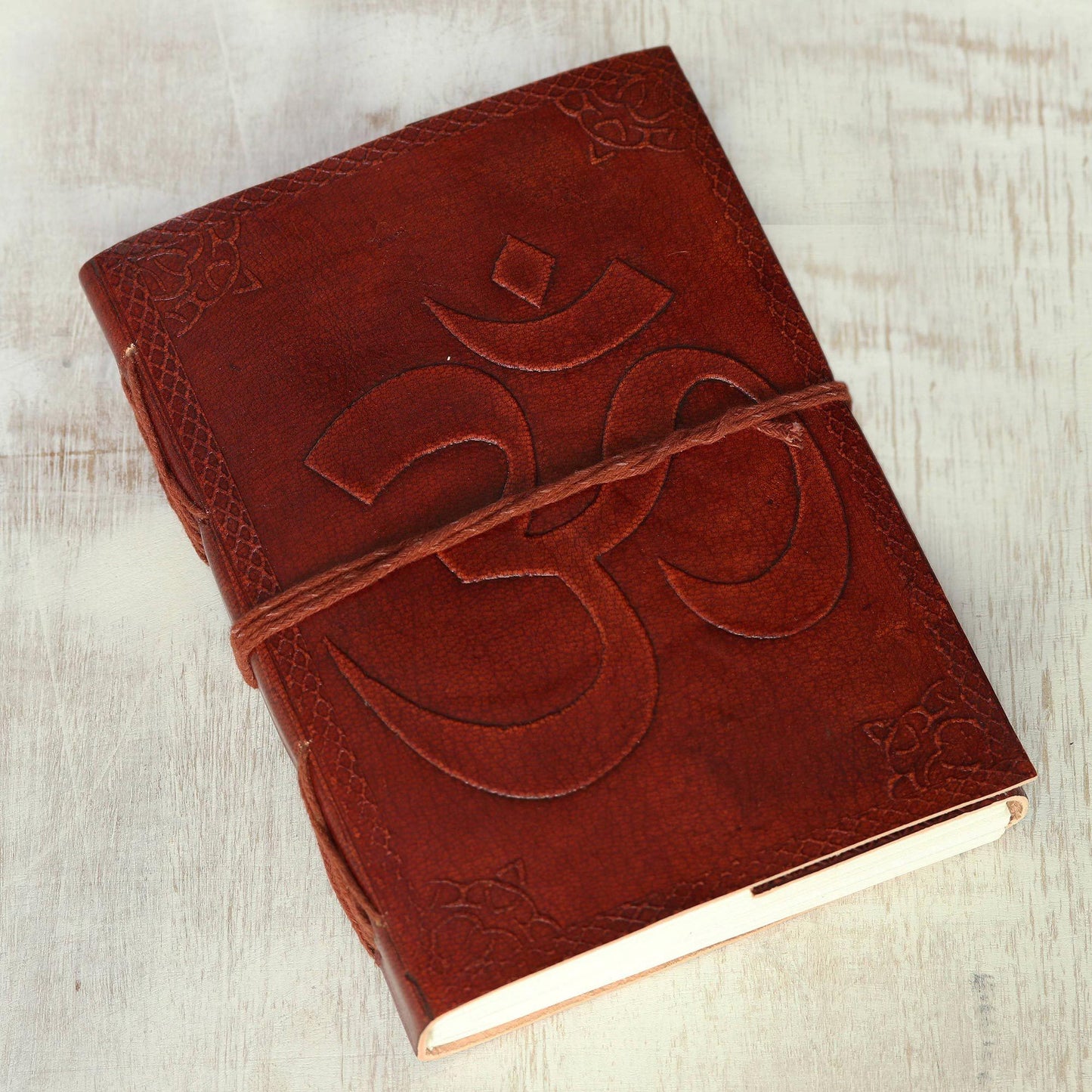 The Great Om Leather Journal