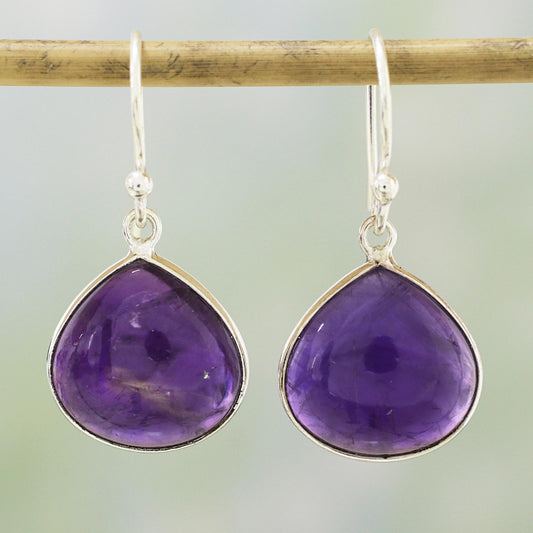 Dancing Soul Amethyst Dangle Earrings