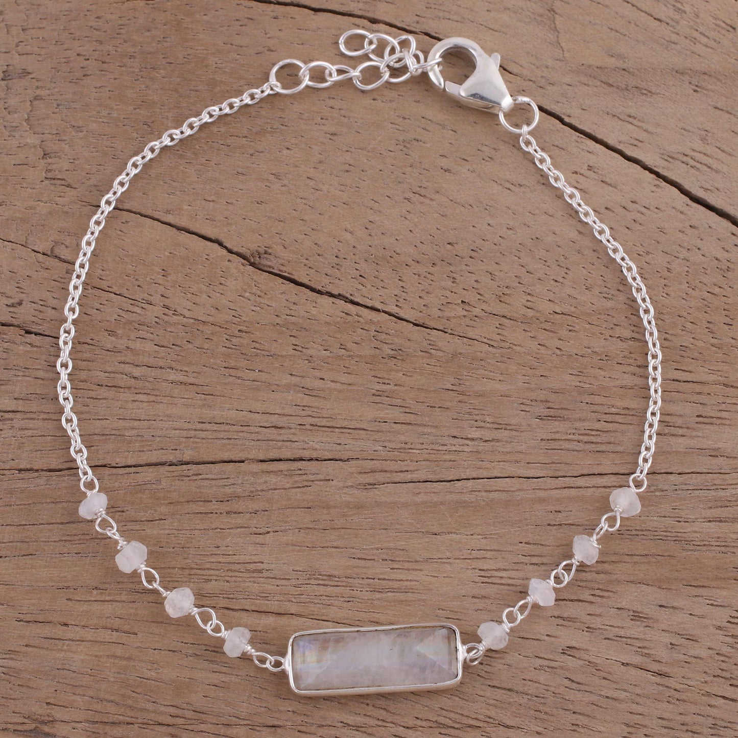 Magical Prism Moonstone Bracelet