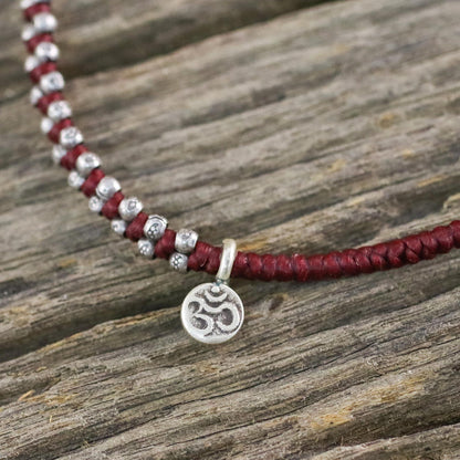 Bohemian Life in Crimson Bracelet