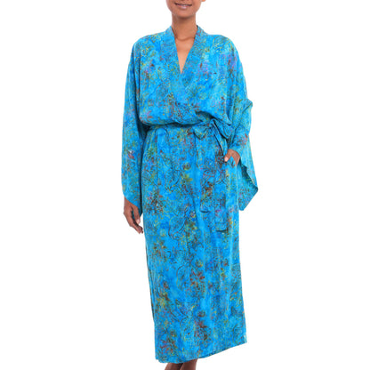 Eden Ocean Batik Rayon Robe