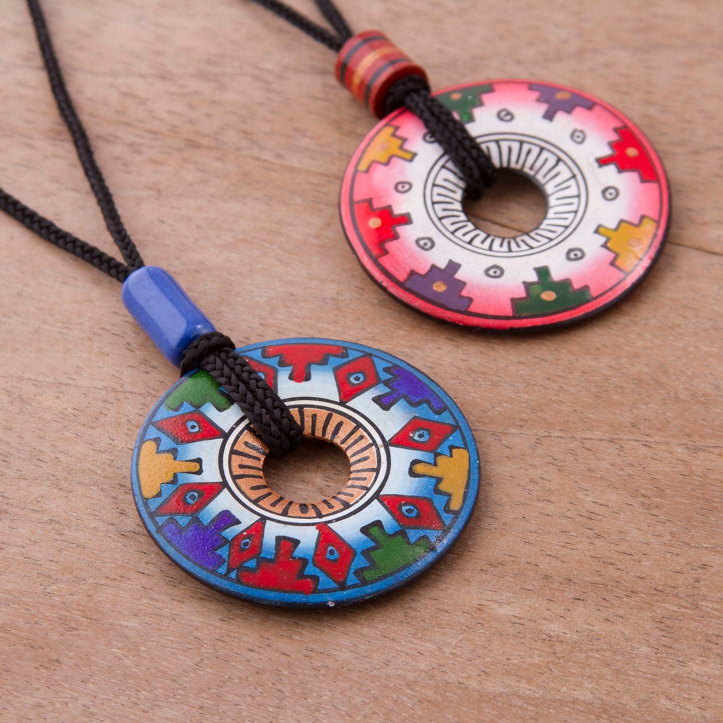 You and I Ceramic Pendant Necklaces