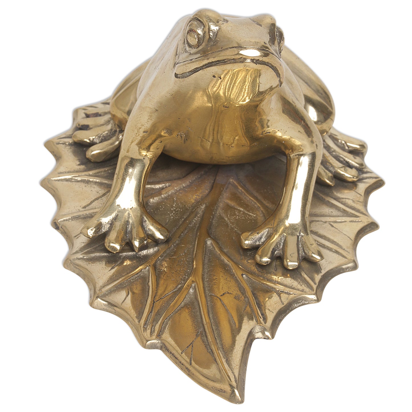 Frog Blessings Bronze Figurine