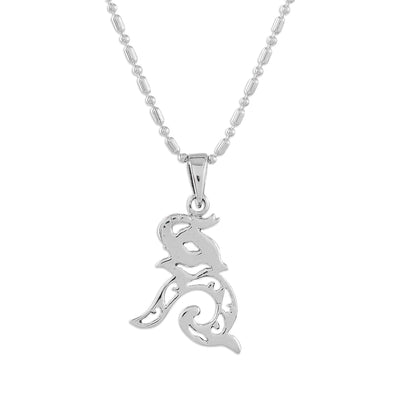 Elephant Melody Sterling Silver Elephant Pendant Necklace from Thailand