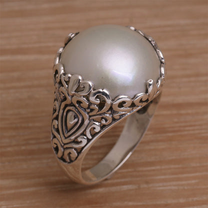 Palatial Dreams Pearl Cocktail Ring