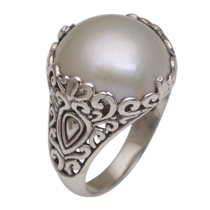 Palatial Dreams Pearl Cocktail Ring