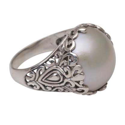 Palatial Dreams Pearl Cocktail Ring