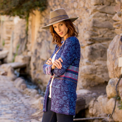 Munay in Taupe Peruvian Alpaca and Wool Blend Felt Hat in Taupe