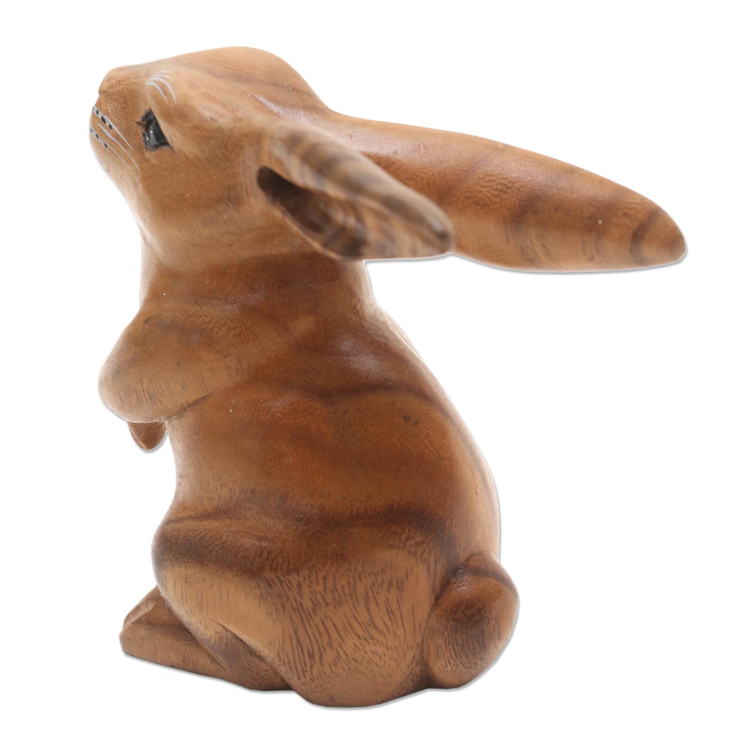 Adorable Rabbit in Brown Handmade Brown Bunny Sculpture