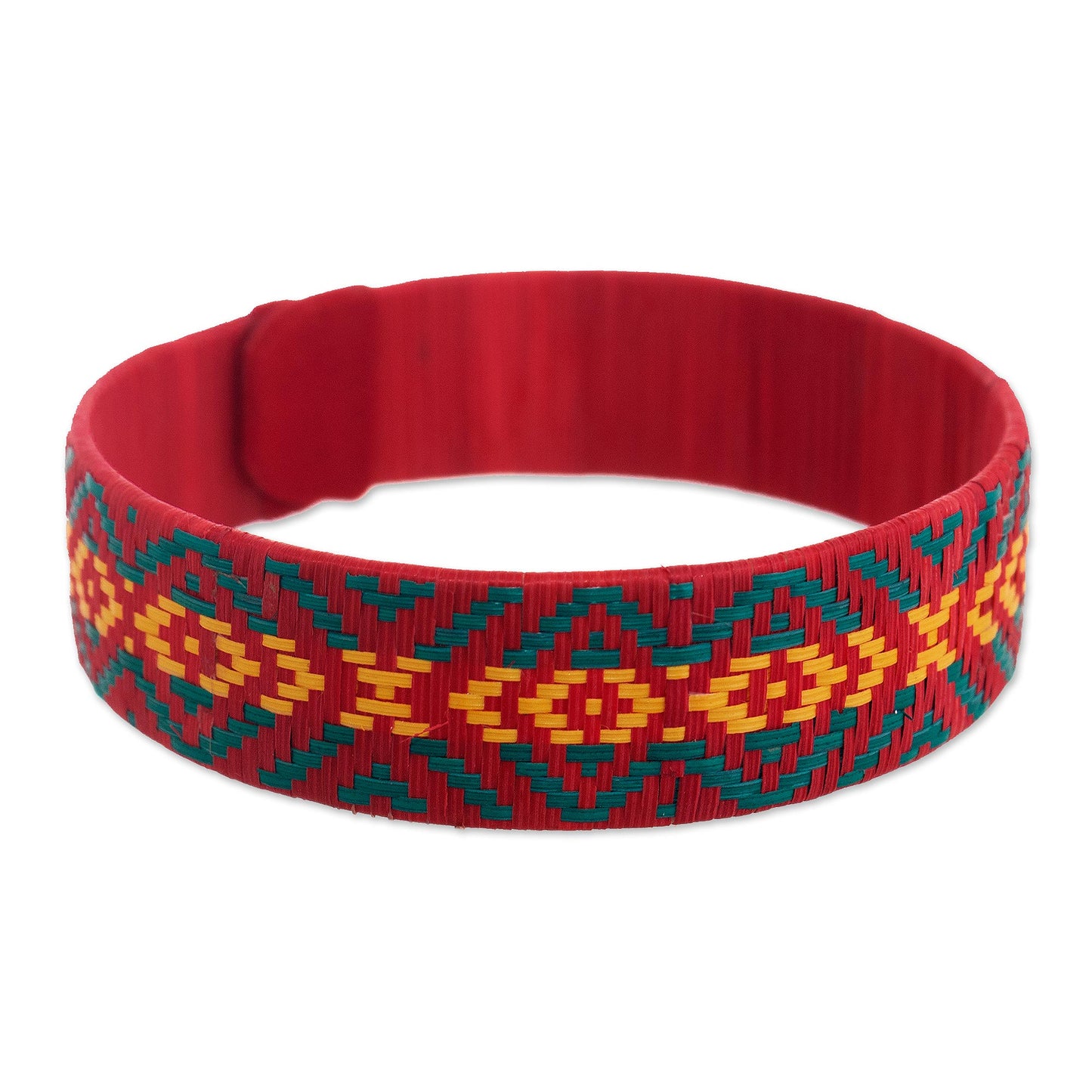 Deep River Handcrafted Bangle Bracelet from Colombia