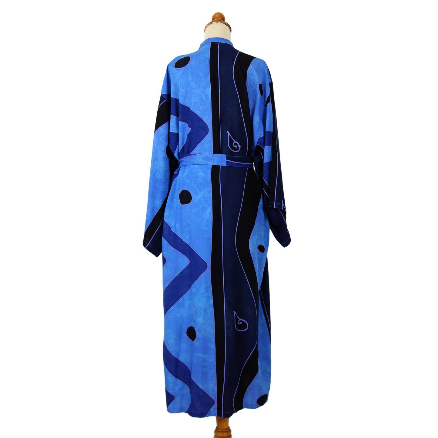 Tropical Sea Women's Batik Robe