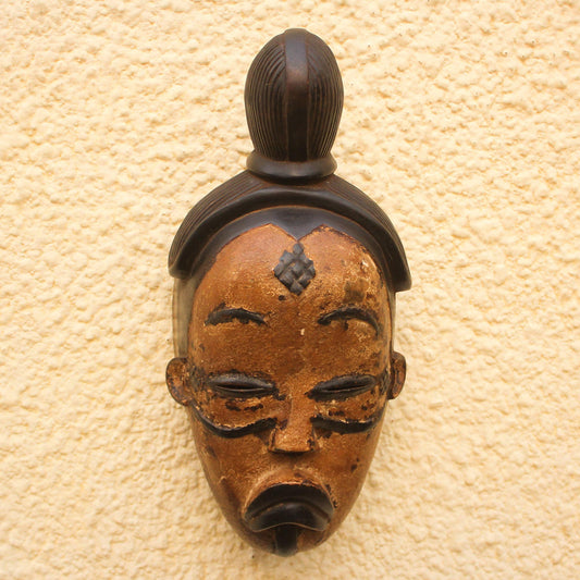 Judge and Feast Gabonese Wood Mask