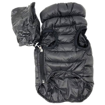 Pet Life&reg; Black Pursuit Thermal Dog Jacket