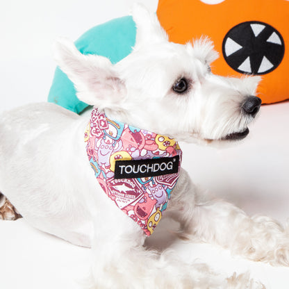 Touchdog&reg; Bad-to-the-Bone Polka Bandana