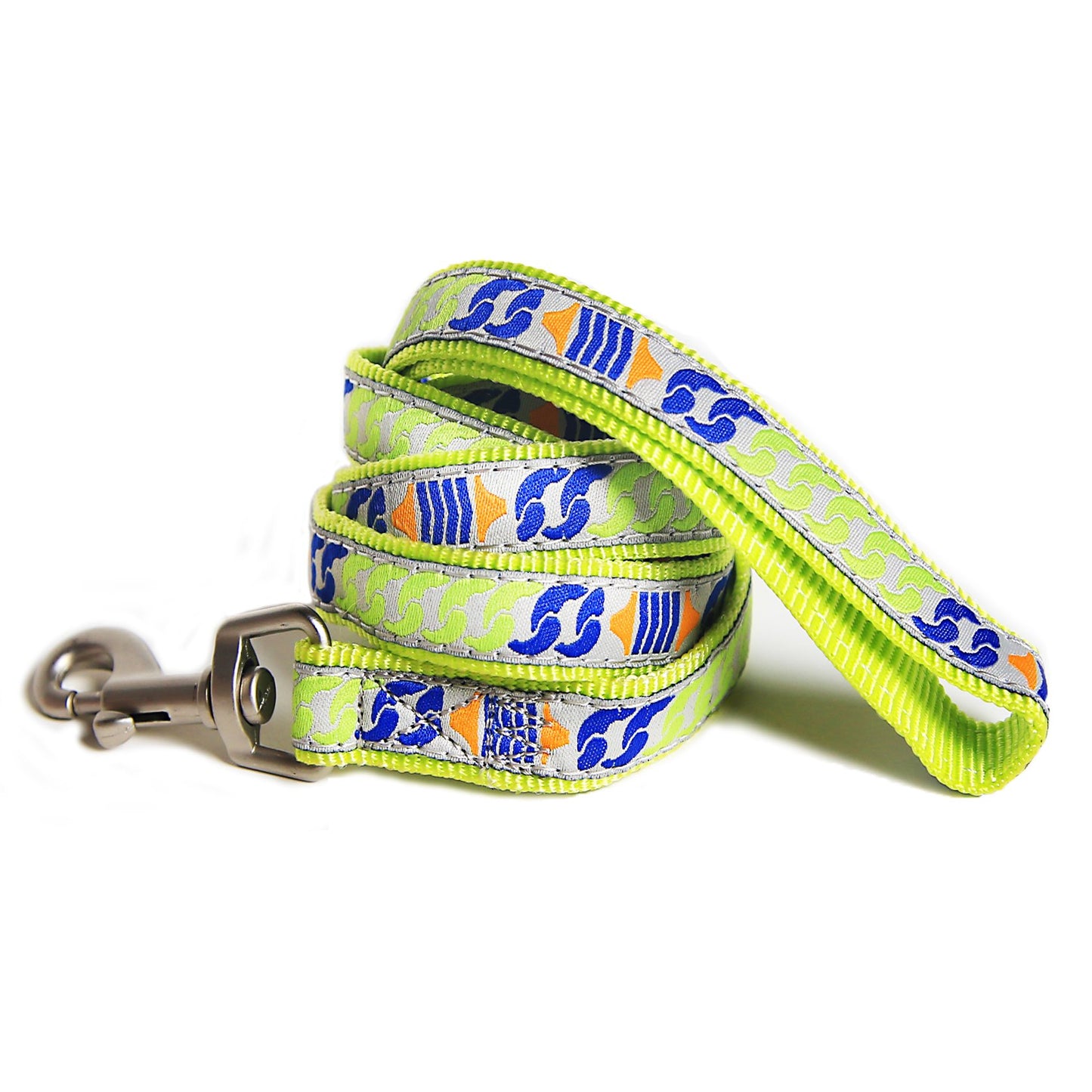 Touchdog&reg; Chain Printed Collar & Leash