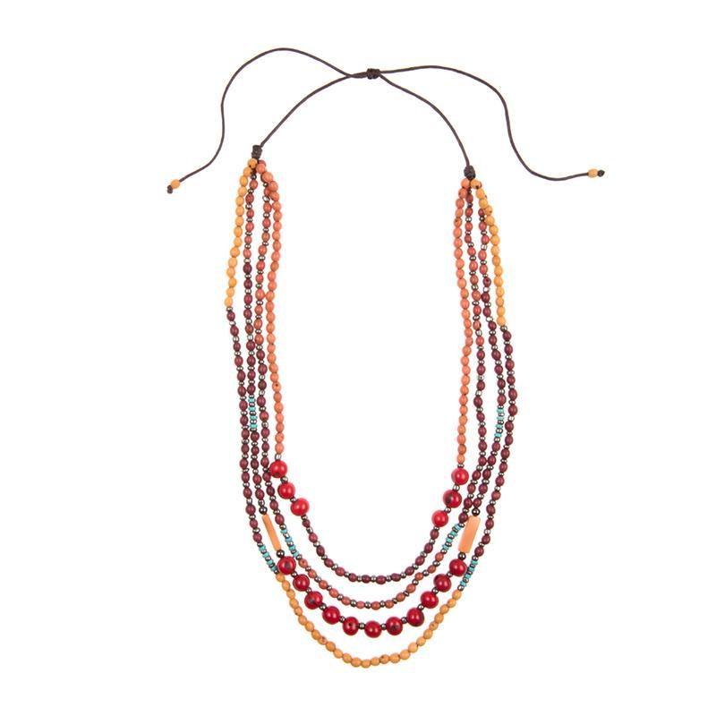 Rebeca Multi Strand Necklace