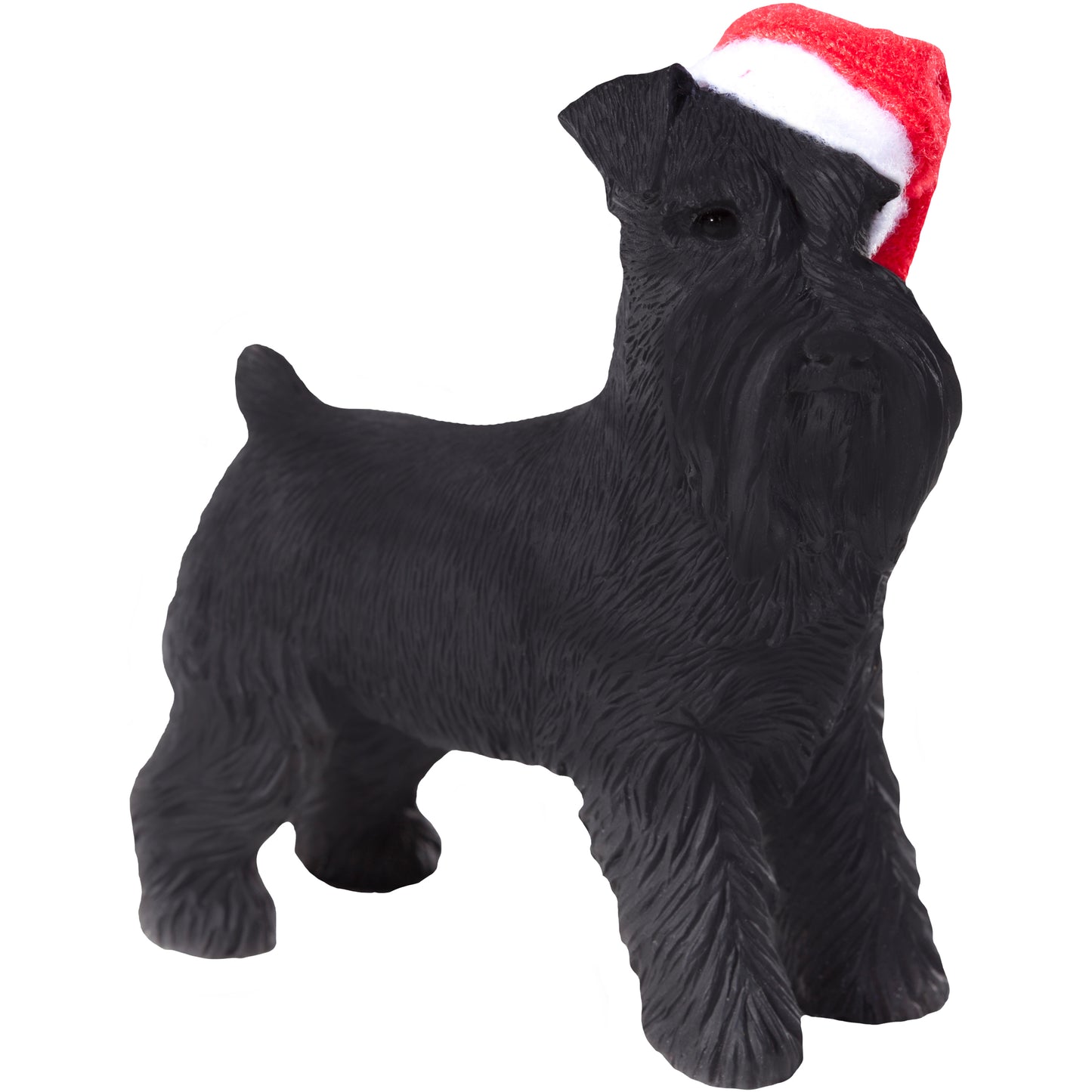 Standing Black Schnauzer Christmas Tree Ornament