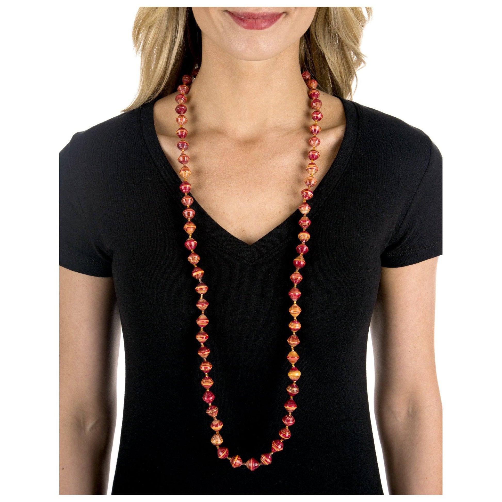 BeadforLife Sanyu Long Necklace