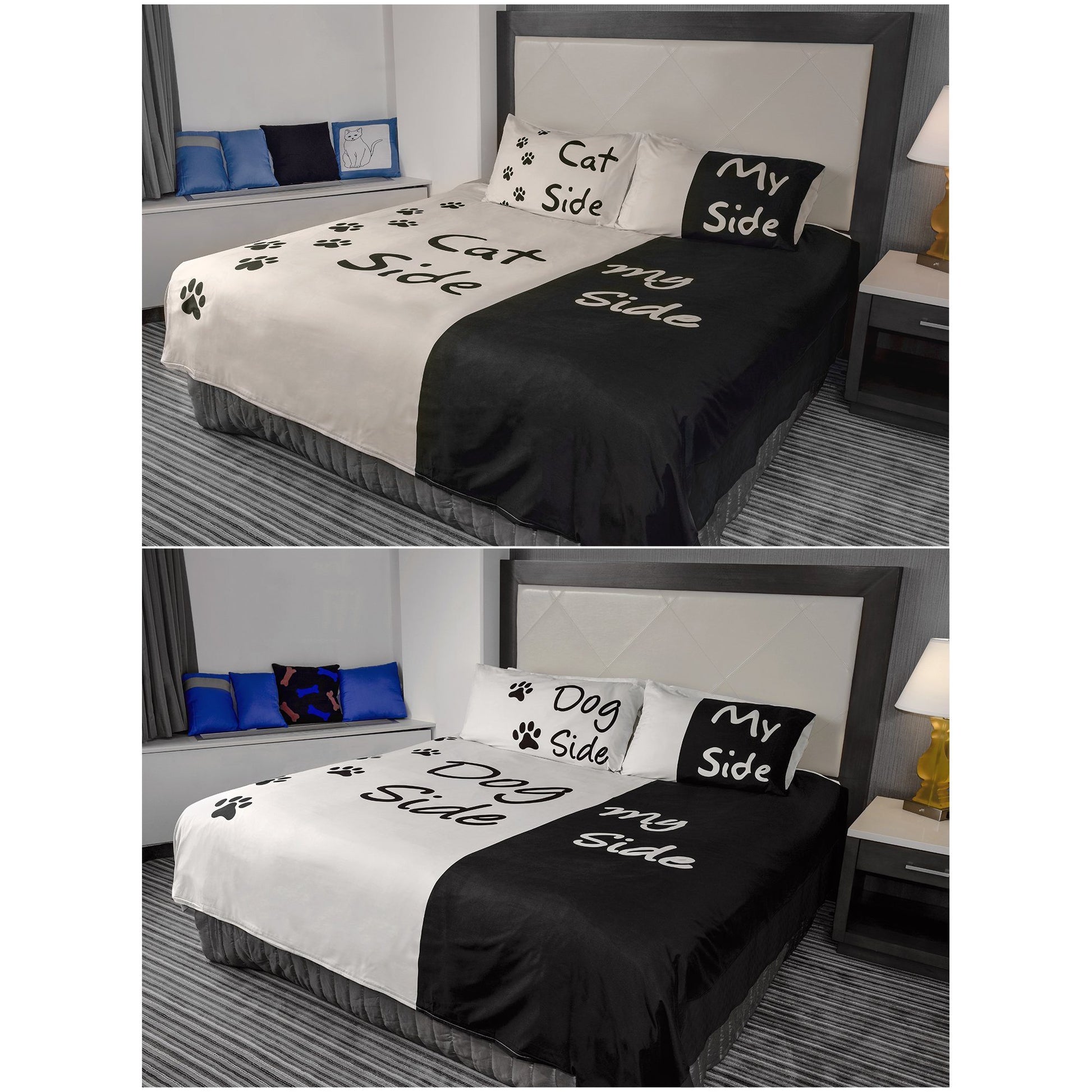 Pet Side Duvet Cover & Pillow Case Set