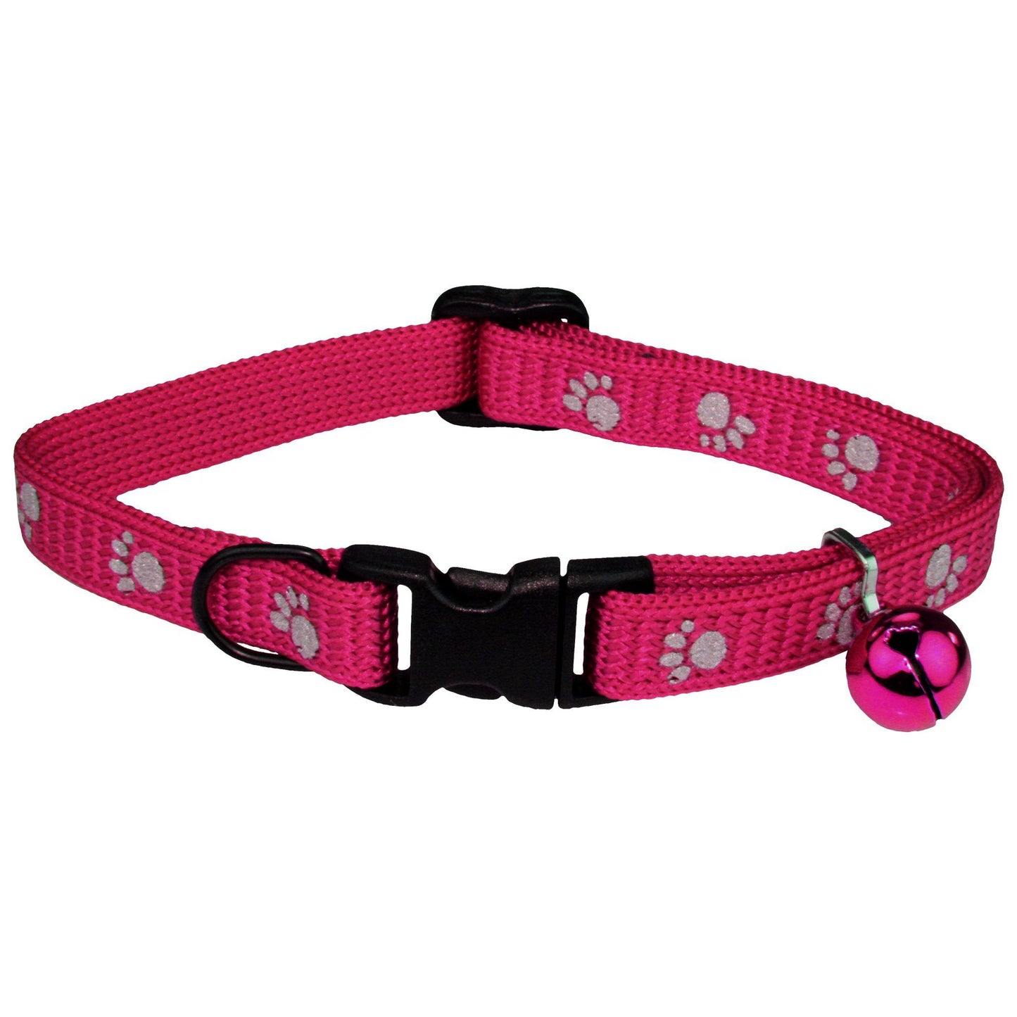 Reflective Paw Print Cat Collar