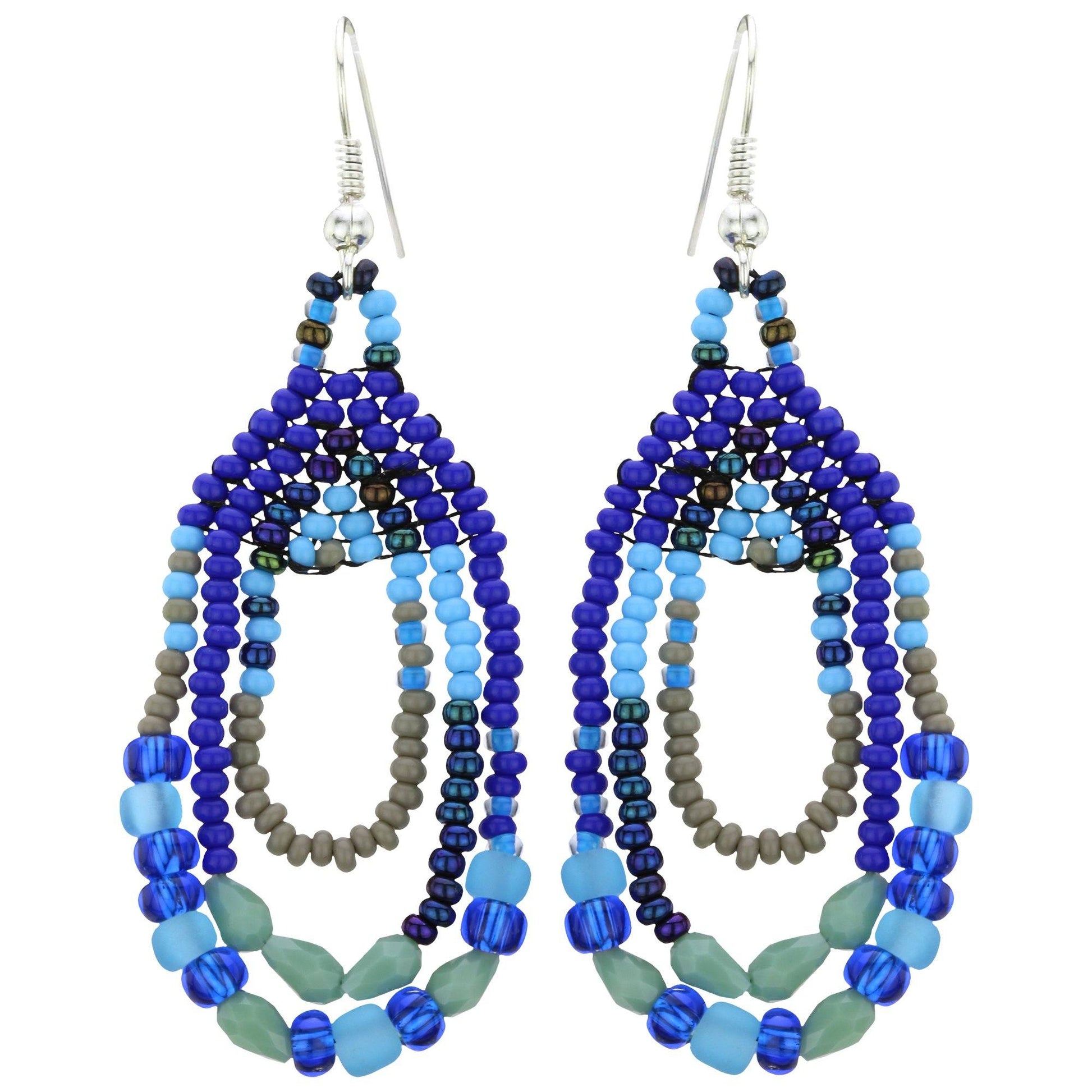 Three Cheers Beaded Earrings