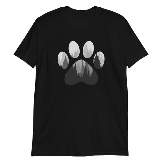 Nature View Paw T-Shirt