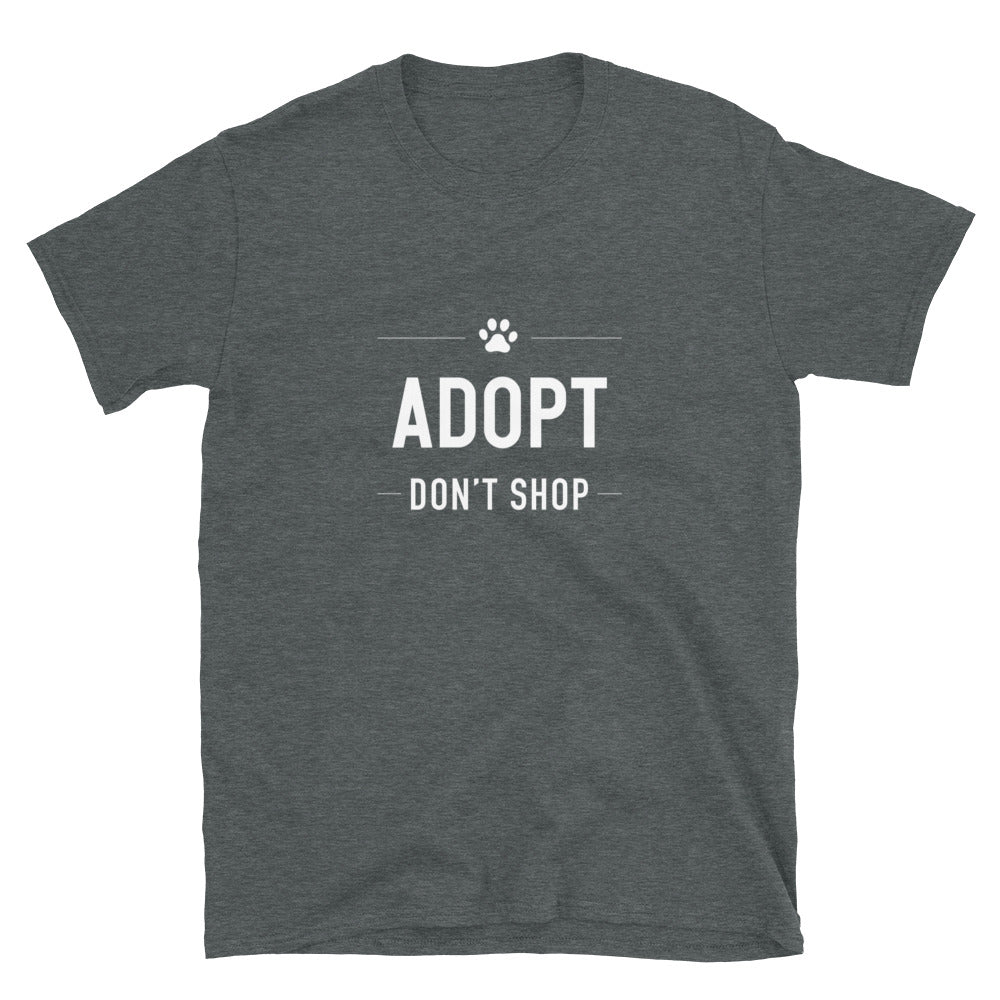 Adopt Don't Shop Paw T-Shirt