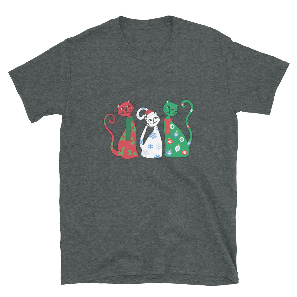 Holiday Greetings Cats T-Shirt