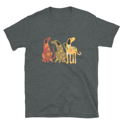 Festive Fall Dogs T-Shirt