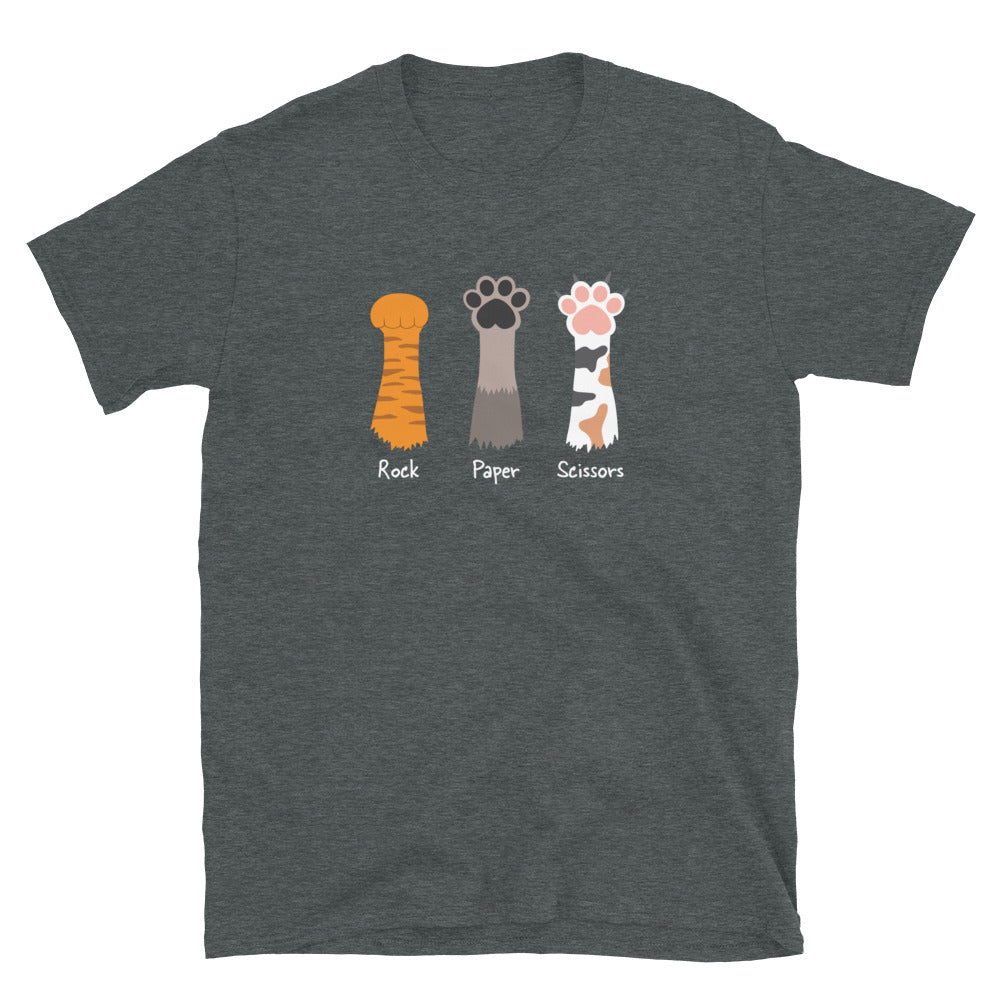 Rock Paper Scissors Paw T-Shirt