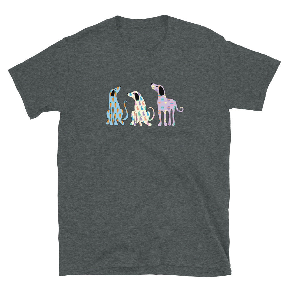 Whimsy Easter Dogs T-Shirt