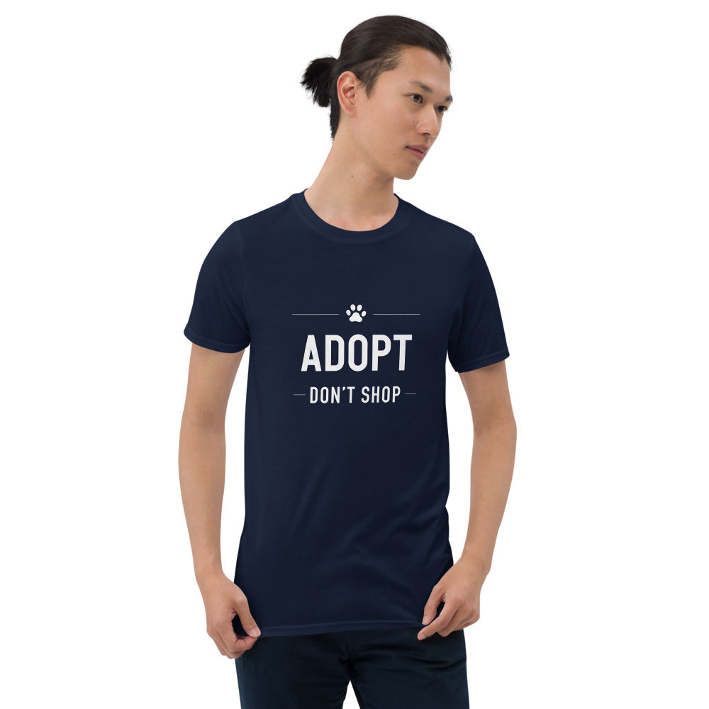 Adopt Don't Shop Paw T-Shirt
