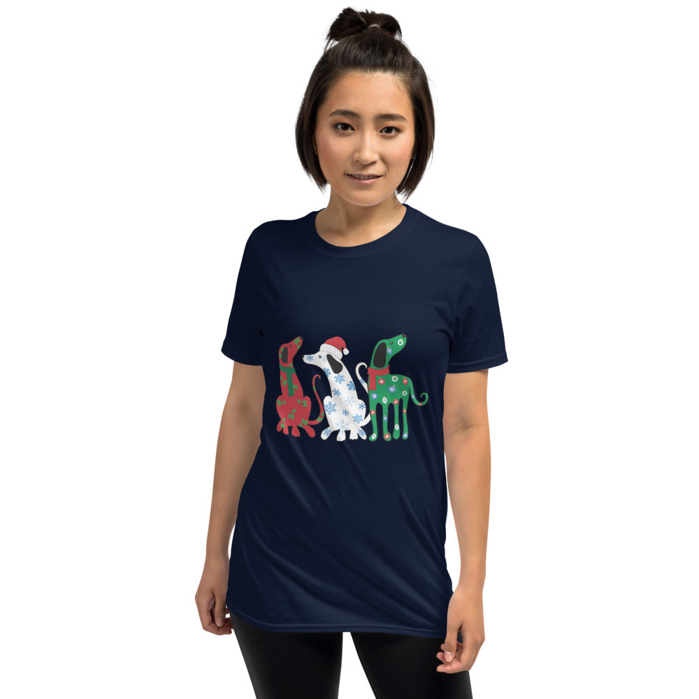 Holiday Greetings Dogs T-Shirt