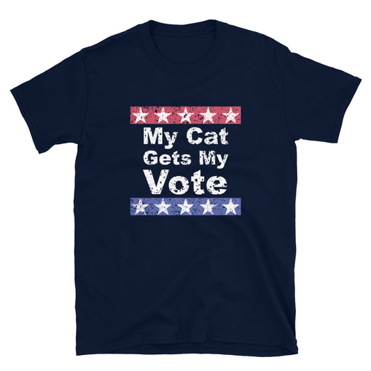 My Cat Gets My Vote T-Shirt